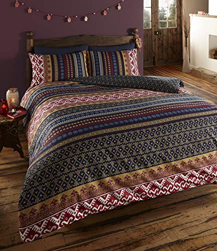 DE CAMA DE Matrimonio Indian Ethnic DISEÑO DE Funda DE EDREDÓN Y Funda DE EDREDÓN Juego Orkney DE