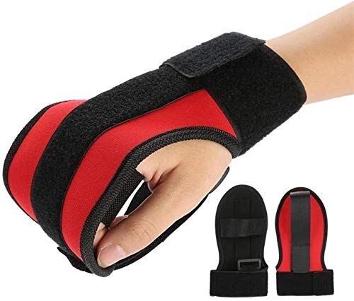 Dedo entablillado, Finger Guantes anti-espasticidad artritis Rehabilitación curso de auxiliar de alivio del dolor dedo guantes for el accidente cerebrovascular hemiplejía paciente y Rehabilitación ded