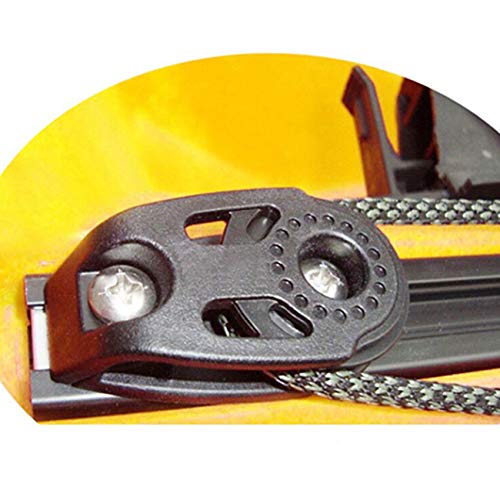 Deesen Cuerda de Nailon para Barco Kayak Bloque de Polea Polea Marina Anclaje de ElevacióN Accesorios para Ruedas Vela Ligera Hardware para Deportes AcuáTicos