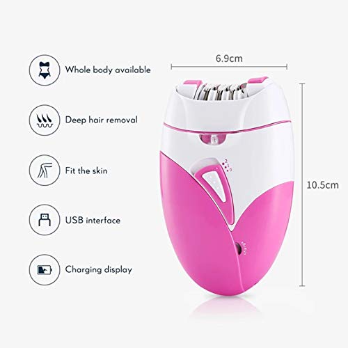 Depiladora Eléctrica Mujer Mini USB Recargar Sin dolor Femenina Afeitadoras eléctricas por Rostro Piernas Público Axilas Bikini Depilación Todo el cuerpo Disponible Depilador