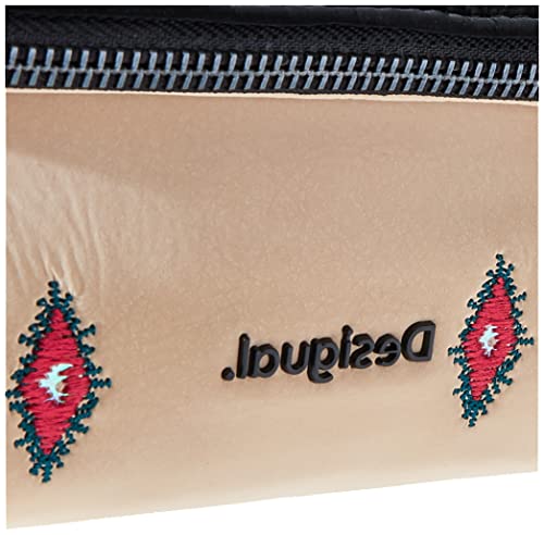 Desigual July Tribu Venecia M, Bolsa para Cuerpo de Across para Mujer, Negro, Einheitsgröße