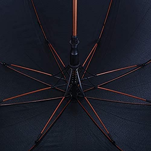 dh-2 Paraguas Paraguas de muleta para Ancianos Antideslizante, Paraguas de muleta Multifuncional para Exteriores Liso de 8 Huesos, Se Abre automáticamente Engrosado Impermeable y a Prueba de Viento