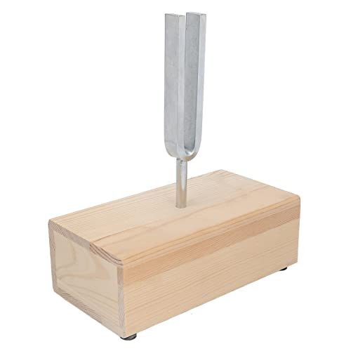 Diapasón de Afinación Resonante, Afinador de Acero Inoxidable 440HZ Instrumento Experimental para el Cuidado de la Salud
