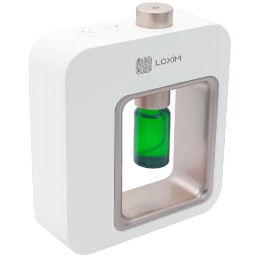 Difusor de aromaterapia Difusores profesionales de aceites esenciales, tecnología de atomización, Blanco (White)