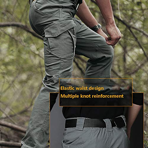Digralne Pantalones De Carga Pantalón Tactico Hombre PantalóN de Trabajo De Combate Pantalones Militares para Exteriores Acampar Senderismo Caminar
