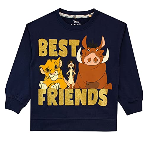 Disney Sudadera y Leggings para niñas The Lion King Rey León Multicolor 6-7 Años