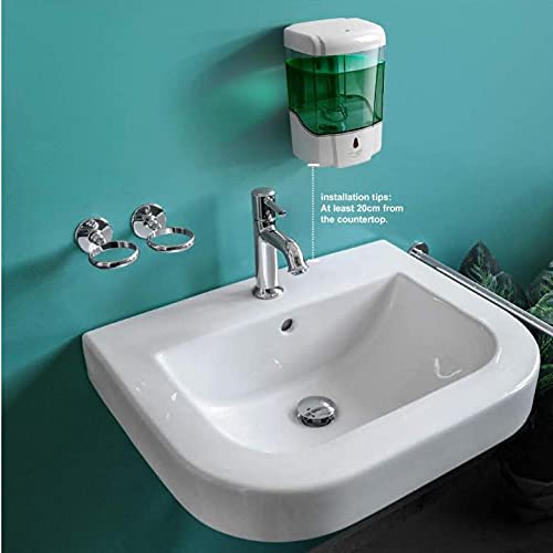Dispensador Gel Hidroalcoholico,700ML Dispensador de Jabón Automático con Sensor de Movimiento Infrarrojo,Evitar Las bacterias.Dispensador de Desinfectante Manos para Baños, Cocinas,Hoteles