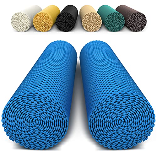 DIY Doctor 2X Rollos de Revestimiento Antideslizante - 11.600 cm2 en Total – Base Antideslizante de Cali-Dad Superior Extra Gruesa 400 g/m2 – Antes Marca Medipaq – Azul