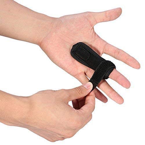 Doact Férula del Dedo, Fijación del Alivio del Dolor Ayuda de Aluminio Incorporada, Dedo Extensión Férula para Dedo Roto y Férula de Gatillo, Férula Pulgar, Dedo de Martillo, Fracturas Dedos