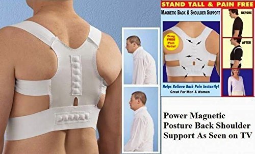 DrX Levine's - Tutor de Respaldo Magnético Postural - Postural Magnetic Back Brace Tutor - Corregir el Brace (Woman)