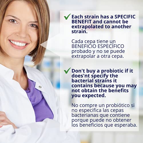 DUAFLORA Prebioticos y Probioticos Intestinales 30 Capsulas - Fortalecen Tus Defensas y la Flora Intestinal - 14 Cepas Lactobacilos y Bifidobacterias - Sin Gluten - Sin Lactosa - Apto Diabeticos - Capsulas 1 mes