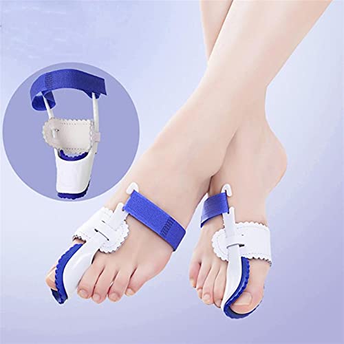 Duradero 2 piezas de plancha de punta grande Splitter Splint Hallux Valgus ortesosis nocturna férula de pie para el pie Herramienta de cuidado de los pies para los dedos de los pies ( Color : A )
