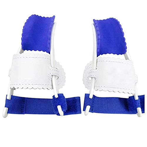 Duradero 2 piezas de plancha de punta grande Splitter Splint Hallux Valgus ortesosis nocturna férula de pie para el pie Herramienta de cuidado de los pies para los dedos de los pies ( Color : A )