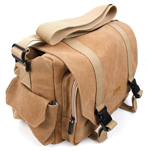 DURAGADGET Bolsa De Lona Beige De Primers Secours Para Enfermeras / Asistencia Médica / Emergencia / Bomberos - Compartimentos Para Su Material Médico