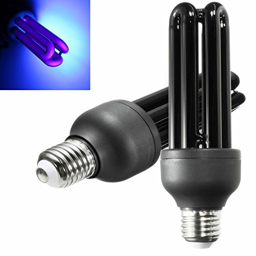 E27 Lámpara UV Luz de Wood Bombilla 26 W discoteca fiesta DJ Luz Negra Neon 220 V