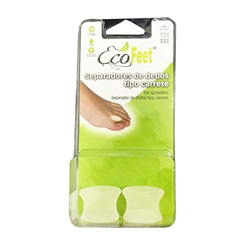 Eco feet - Separadores de dedos tipo carrete
