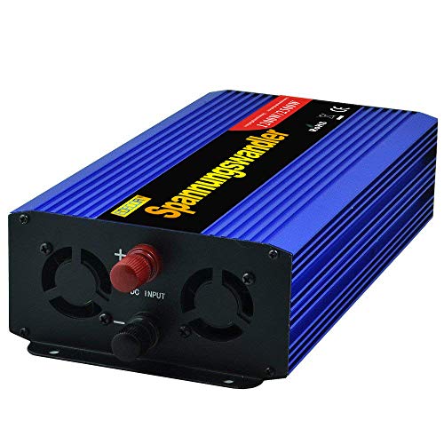 EDECOA inversor 12v 220v Convertidor 1200w de Onda modificada transforma 12v a 220v con Pantalla LCD