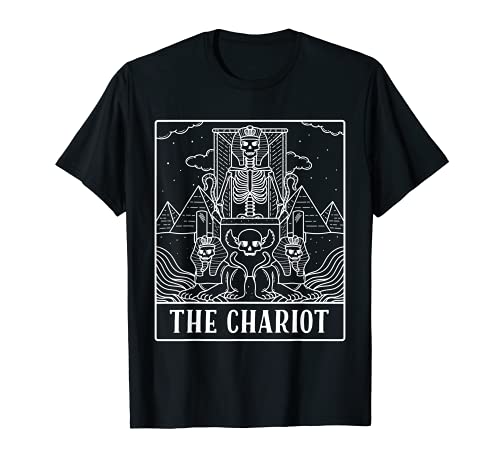 Egipcio El Carro Oculto Tarot Card Suéter Hombres Mujeres Camiseta