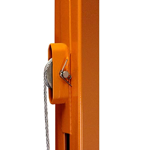 Elevador de Pladur 3.5m Elevador Profesional para Placas de Yeso de Montaje de Placas de Yeso Plegable, Elevador de Hierro para Techo y Pared, Carga de 68 kg
