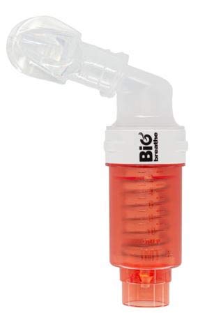 Entrenamiento muscular inspiratorio Expansor pulmonar respiratorio - Muscle Trainer, terapia respiratoria libre de drogas (alto, Verde(menos de 100cmH2O))