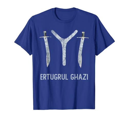 Espadas de la tribu Kayi que marcan el símbolo IYI Ertugrul Camiseta
