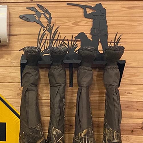 Estante de almacenamiento de botas hunter montado en la pared, creativo organizador de soporte de suspensión de zapatos para botas, estante de botas alto desmontable con para 2 pares de zapatos