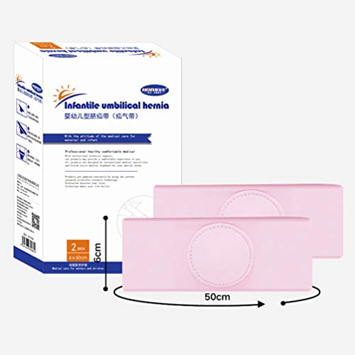 EXCEART 2 Piezas Médica Bebé Hernia Umbilical Cinturón Infantil Ombligo Braguero Cinturón de Protección Ombligo Cinturón Abdominal Carpeta para Recién Nacido