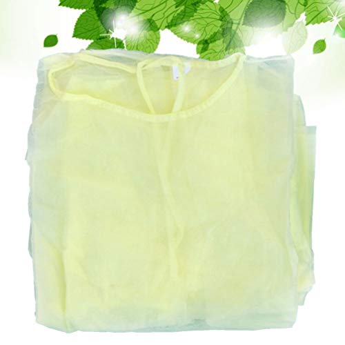 EXCEART Bata de Aislamiento Desechable Bata de Aislamiento No Tejida de Seguridad Batas Médicas Ropa Protectora para Laboratorios de La Industria Hospitalaria