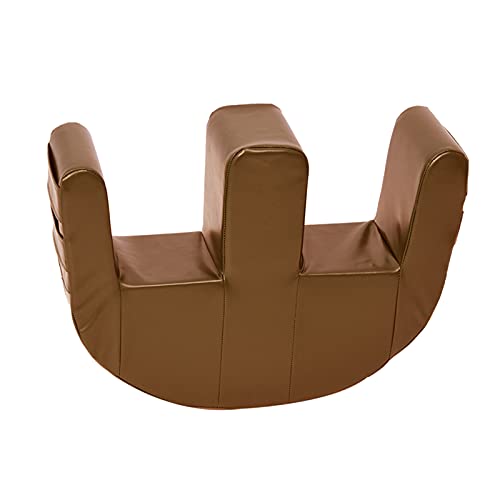 F Fityle Dispositivo de rotación de ancianos a prueba de agua, almohadilla giratoria en U, almohada para pacientes que cuidan a ancianos postrados en cama, marrón