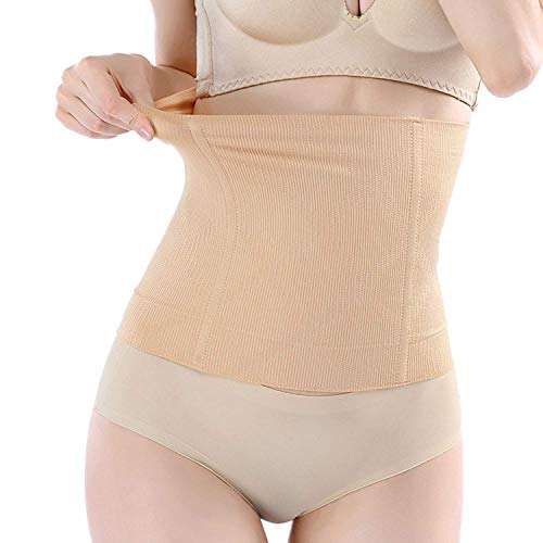Fajas postparto,cinturón postnatal women post partum belly wrap band maternity recovery support cinturón de la cintura, pelvis cinturón transpirable y cómodo para mujer y maternidad. (Carnoso, L)