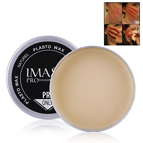 Fake Scar Wax, Cera para cicatrices, Maquillaje para efectos especiales, Cera para modelar, Maquillaje profesional para Halloween Maquillaje para efectos especiales para pieles claras