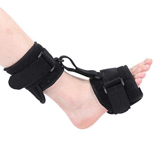 Férula nocturna para fascitis plantar de fijación de soporte de tobillo transpirable para pie derecho o izquierdo