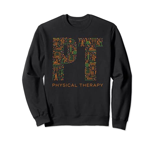 Fisioterapeuta Halloween PT Mes de la terapia física Sudadera