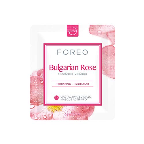 Foreo F9281 - Mascarilla Activa Ufo Bulgarian Rose, bulgarian rose