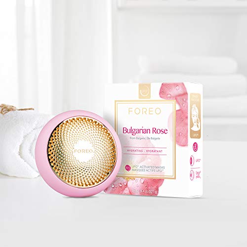 Foreo F9281 - Mascarilla Activa Ufo Bulgarian Rose, bulgarian rose