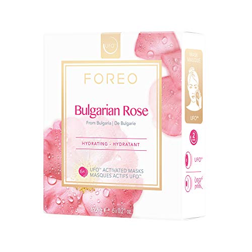 Foreo F9281 - Mascarilla Activa Ufo Bulgarian Rose, bulgarian rose