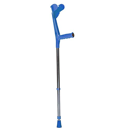 Forta QA-00182/03-AZ - Bastón ingles muleta de aluminio regulable tukan azul