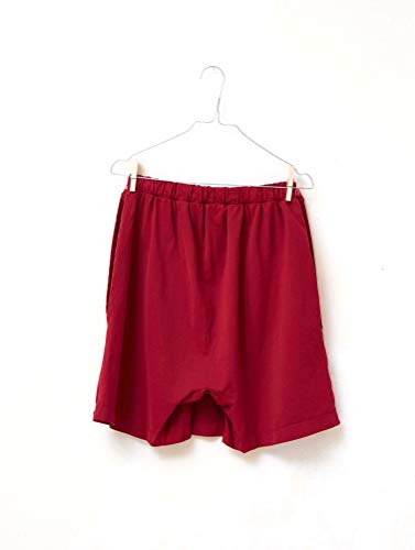 Free Form Falda Pantalón Adaptada para Personas con Diversidad Funcional. Ideal para Silla de Ruedas. (Granate, M)