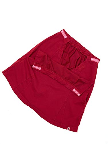 Free Form Falda Pantalón Adaptada para Personas con Diversidad Funcional. Ideal para Silla de Ruedas. (Granate, M)