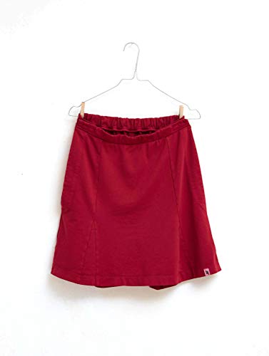Free Form Falda Pantalón Adaptada para Personas con Diversidad Funcional. Ideal para Silla de Ruedas. (Granate, M)