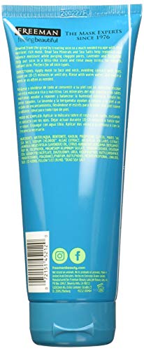 Freeman feelingbeautiful™ - Mascarilla antiestrés con arcilla y minerales del Mar Muerto, 175 ml