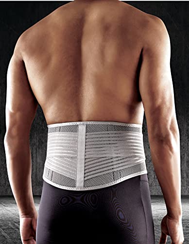 FUTURO Faja lumbar estabilizadora, ayuda a aliviar los músculos doloridos o entumecidos, grande/extragrande, L/XL