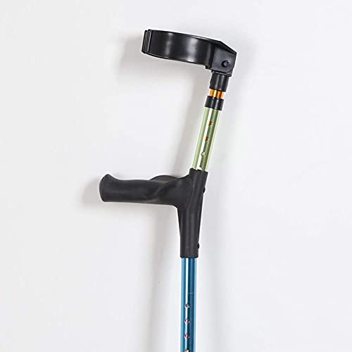 FYHH-JZHY Muletas para Adultos Nuevas Muletas Dobles, Muletas Bastón De Brazo, Aleación De Aluminio, Ajustable En Altura, Adecuado para Los Niños Lesiones Deportivas, Di