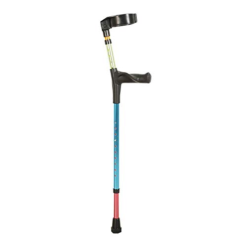 FYHH-JZHY Muletas para Adultos Nuevas Muletas Dobles, Muletas Bastón De Brazo, Aleación De Aluminio, Ajustable En Altura, Adecuado para Los Niños Lesiones Deportivas, Di
