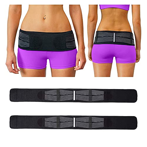 FYRGHZ 2X Cinturón de Cadera para articulación sacroilíaca Antideslizante Soporte pélvico Brace Pelvis Lumbar Corrector Cinturón de Soporte Harmonious Home