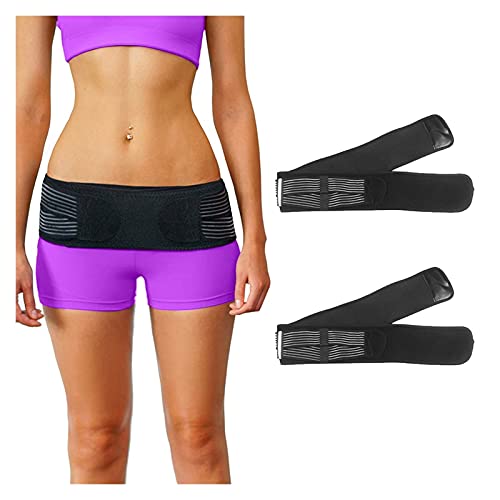 FYRGHZ 2X Cinturón de Cadera para articulación sacroilíaca Antideslizante Soporte pélvico Brace Pelvis Lumbar Corrector Cinturón de Soporte Harmonious Home
