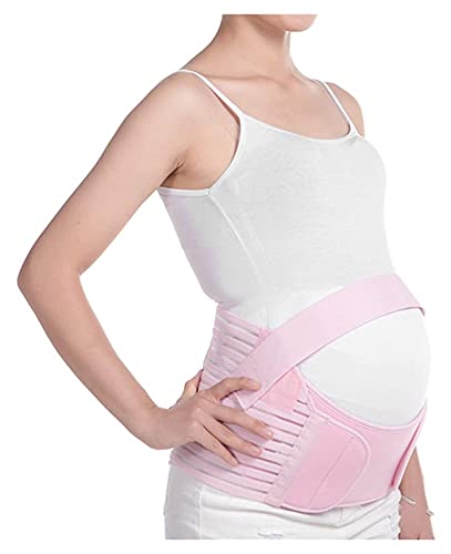 FYRGHZ Cinturón de Maternidad para Mujeres Embarazo Banda para el Vientre Cintura Espalda Abdomen Alivio del Dolor pélvico Vendaje Ajustable para el Vientre (Color: Rosa, Talla: XXL) Harmonious Home