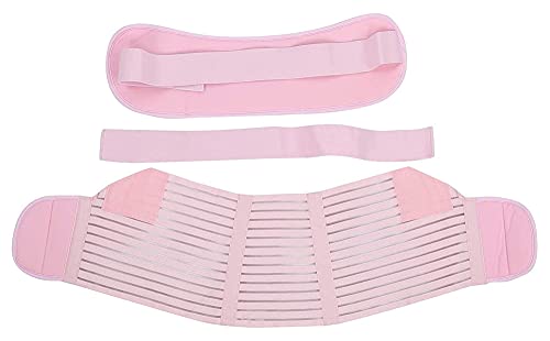 FYRGHZ Cinturón de Maternidad para Mujeres Embarazo Banda para el Vientre Cintura Espalda Abdomen Alivio del Dolor pélvico Vendaje Ajustable para el Vientre (Color: Rosa, Talla: XXL) Harmonious Home