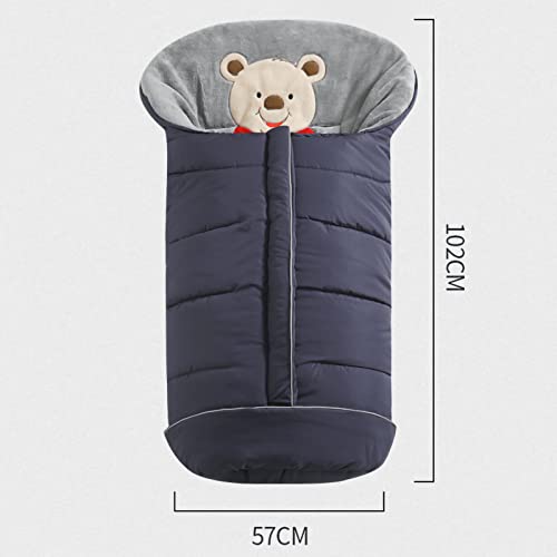 FYZS Bolsa de Dormir for niños pequeños, a Prueba de Viento y flypr, Invierno, al Aire Libre, al Aire Libre, Caminante Universal, Saco de Dormir, Saco de Dormir Unisex for niña niño