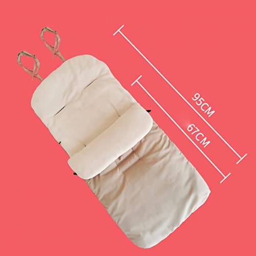 FYZS Footmpuff, diseñado for bebés, en Forma Universal del bebé al niño con un Acogedor Acolchado súper Suave, footmpuffin diseñado for bebés Crece, 95x44x8cm (Color : Red)